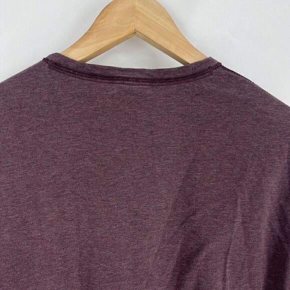 Public Rec Shirt Size Small Mens Purple Go To Crew Long Sleeve Tee Athletic Yoga - Picture 5 of 8